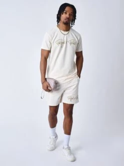 Tee Shirt Basic Broderie Essentials Project X Paris