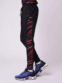 Pantalon De Jogging Avec Empiècement à Motif Savane Sur Le Côté