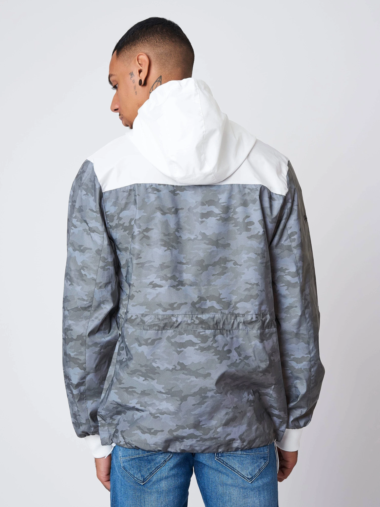 Coupe-vent à Capuche Motif Camouflage "CAMO REFLECT" – Image 2