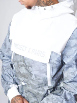 Coupe-vent à Capuche Motif Camouflage "CAMO REFLECT"