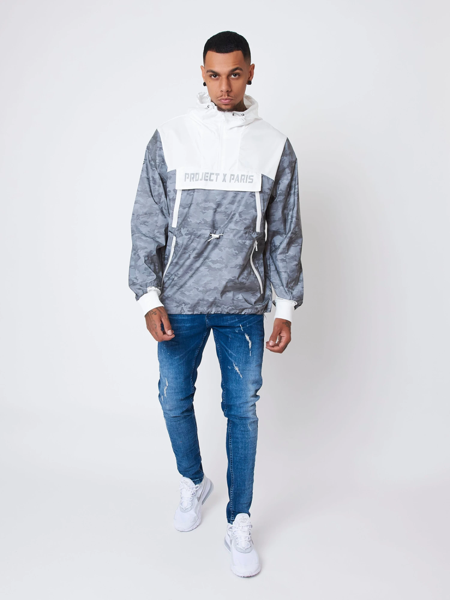 Coupe-vent à Capuche Motif Camouflage "CAMO REFLECT" – Image 4