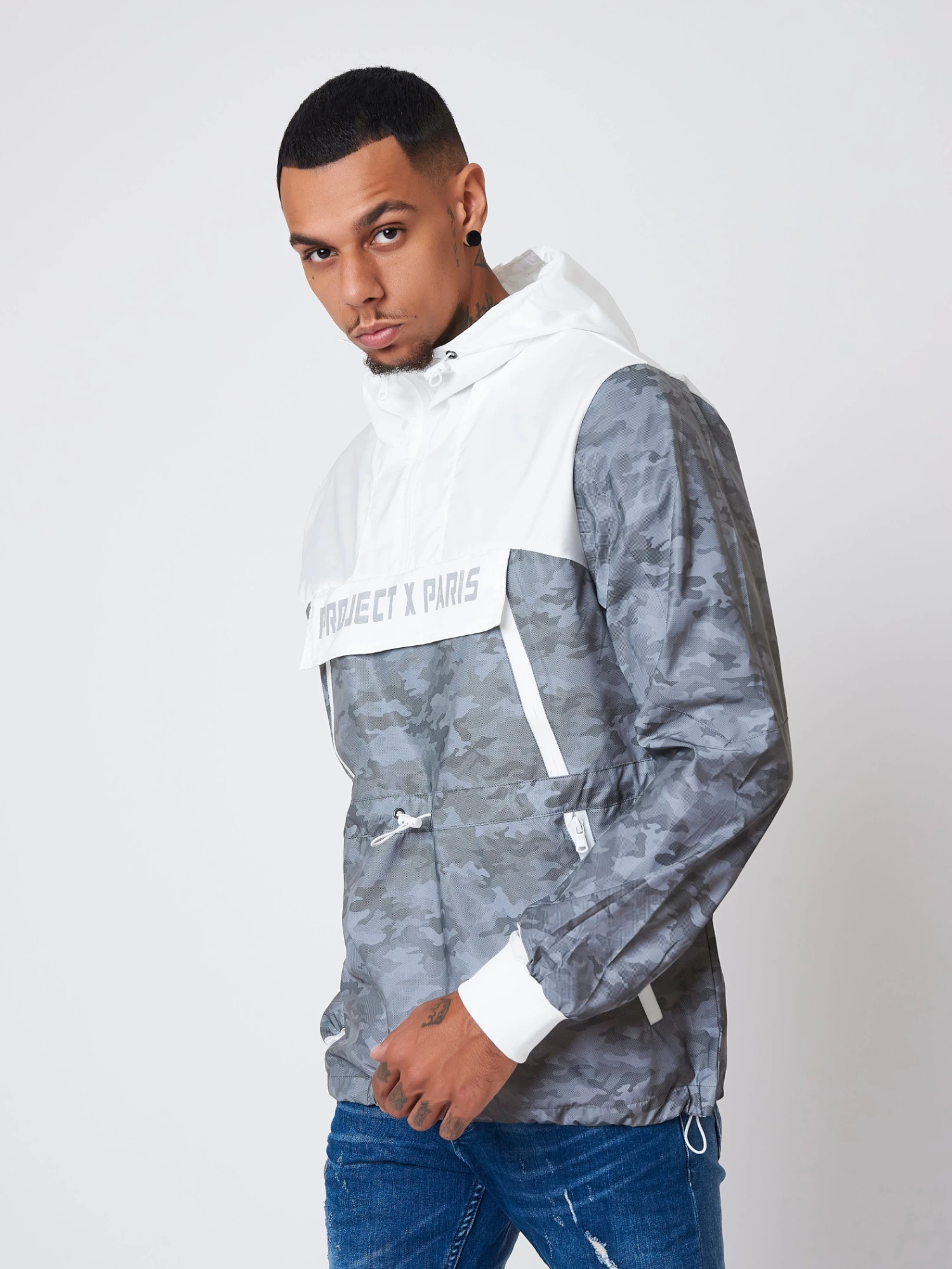 Coupe-vent à Capuche Motif Camouflage "CAMO REFLECT" – Image 6