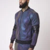 Veste Style Bomber Empiècement Reflect