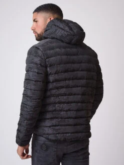 Veste Réfléchissante Matelassé Imprimé Pixel