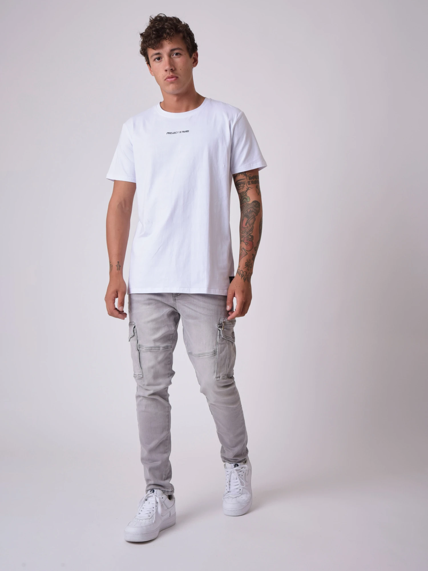 Pantalon Style Cargo Poche Plaquées – Image 3