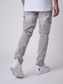 Pantalon Style Cargo Poche Plaquées