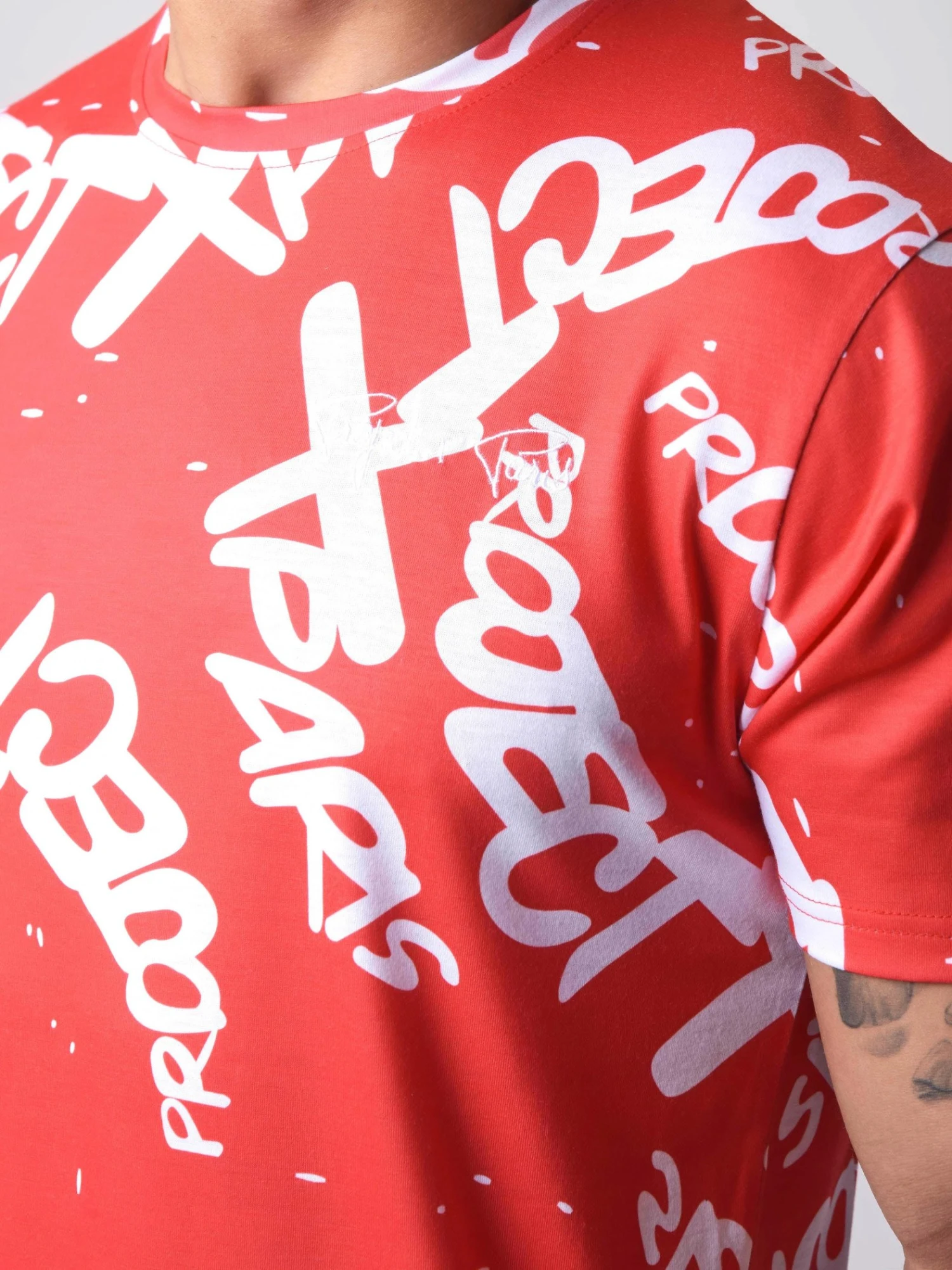 Tee-shirt Logo Typo Marquage Graffiti