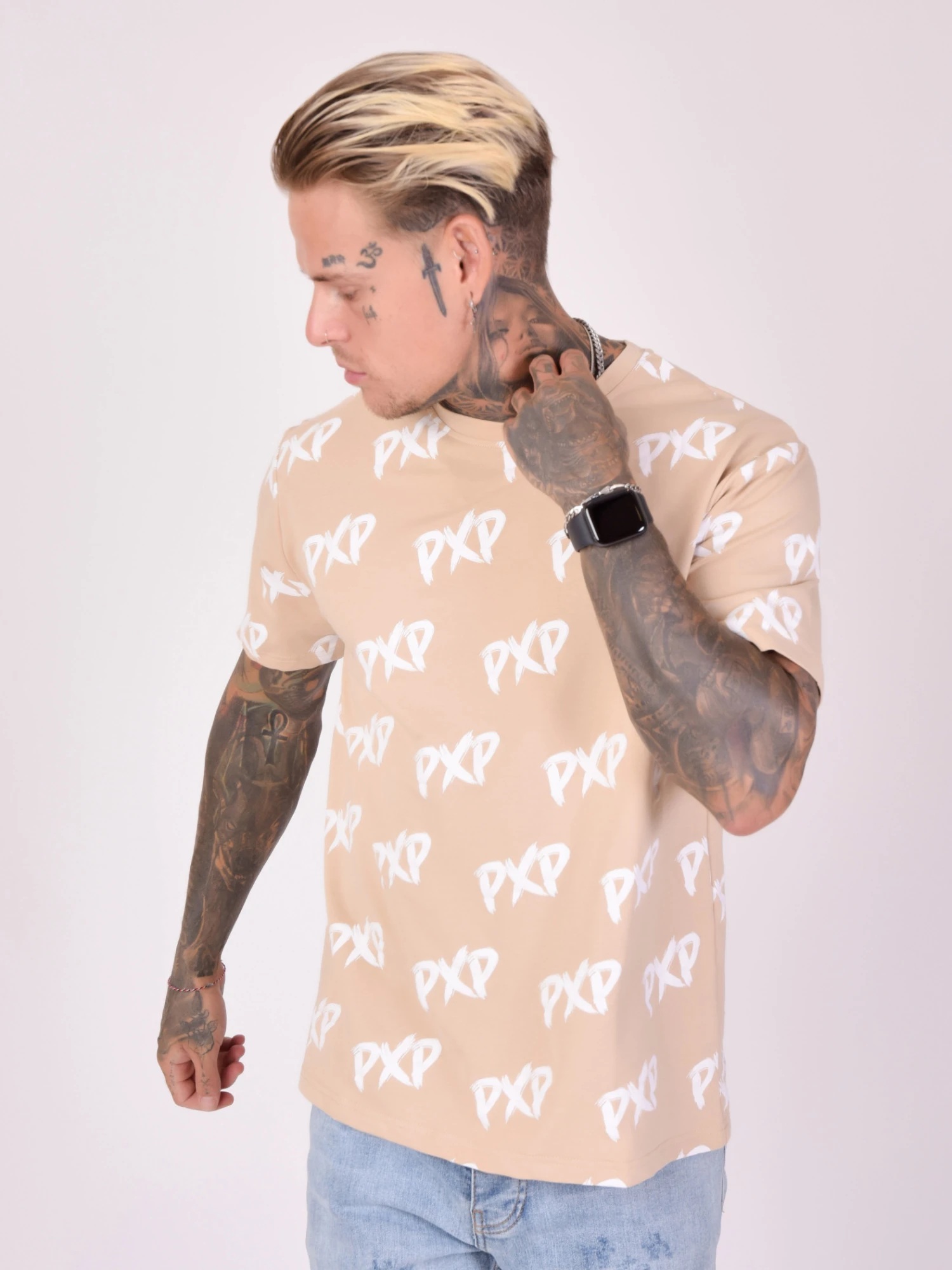 T-shirt PXP Unisexe "brush" All Over – Image 3