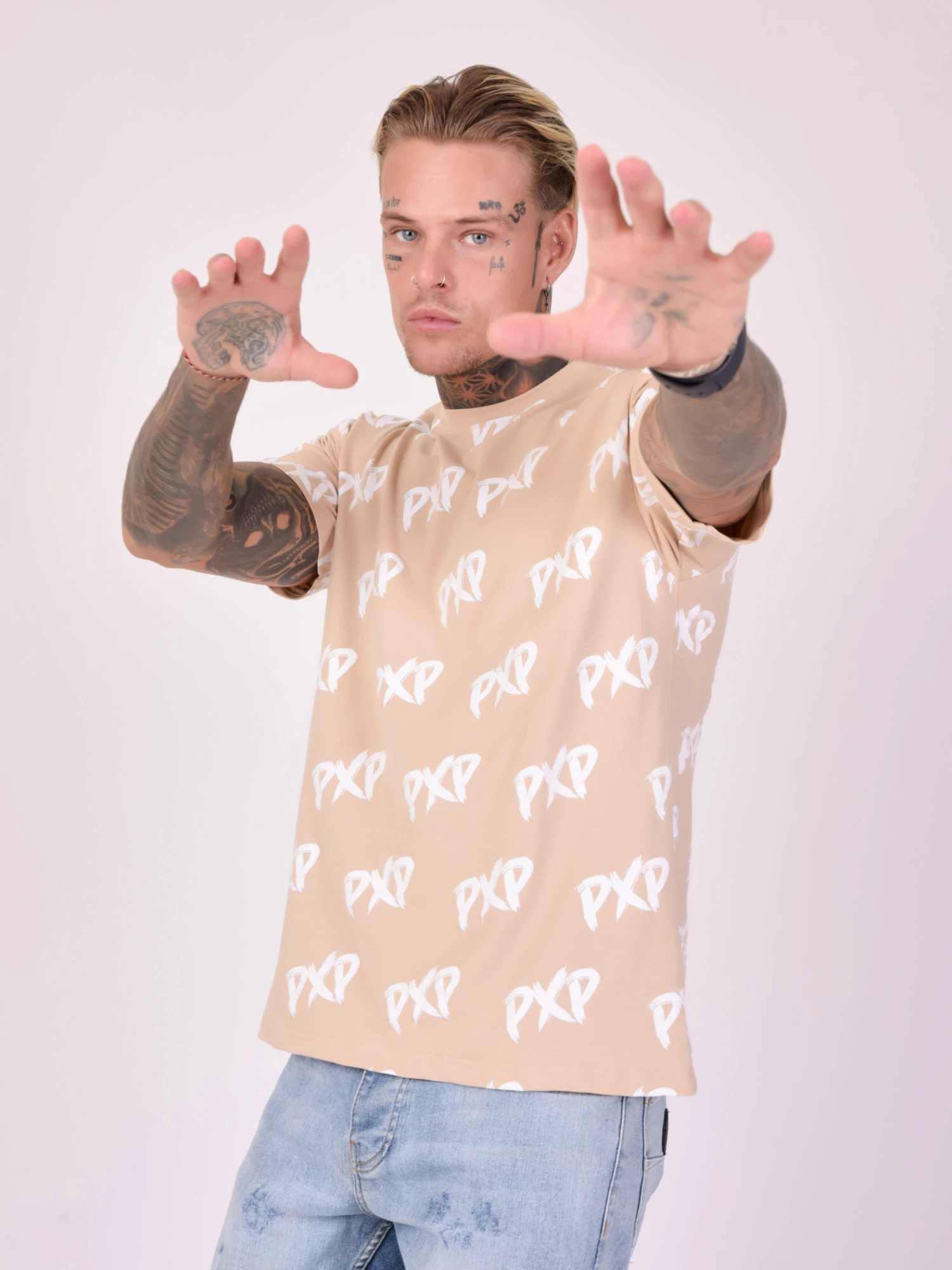 T-shirt PXP Unisexe "brush" All Over – Image 6