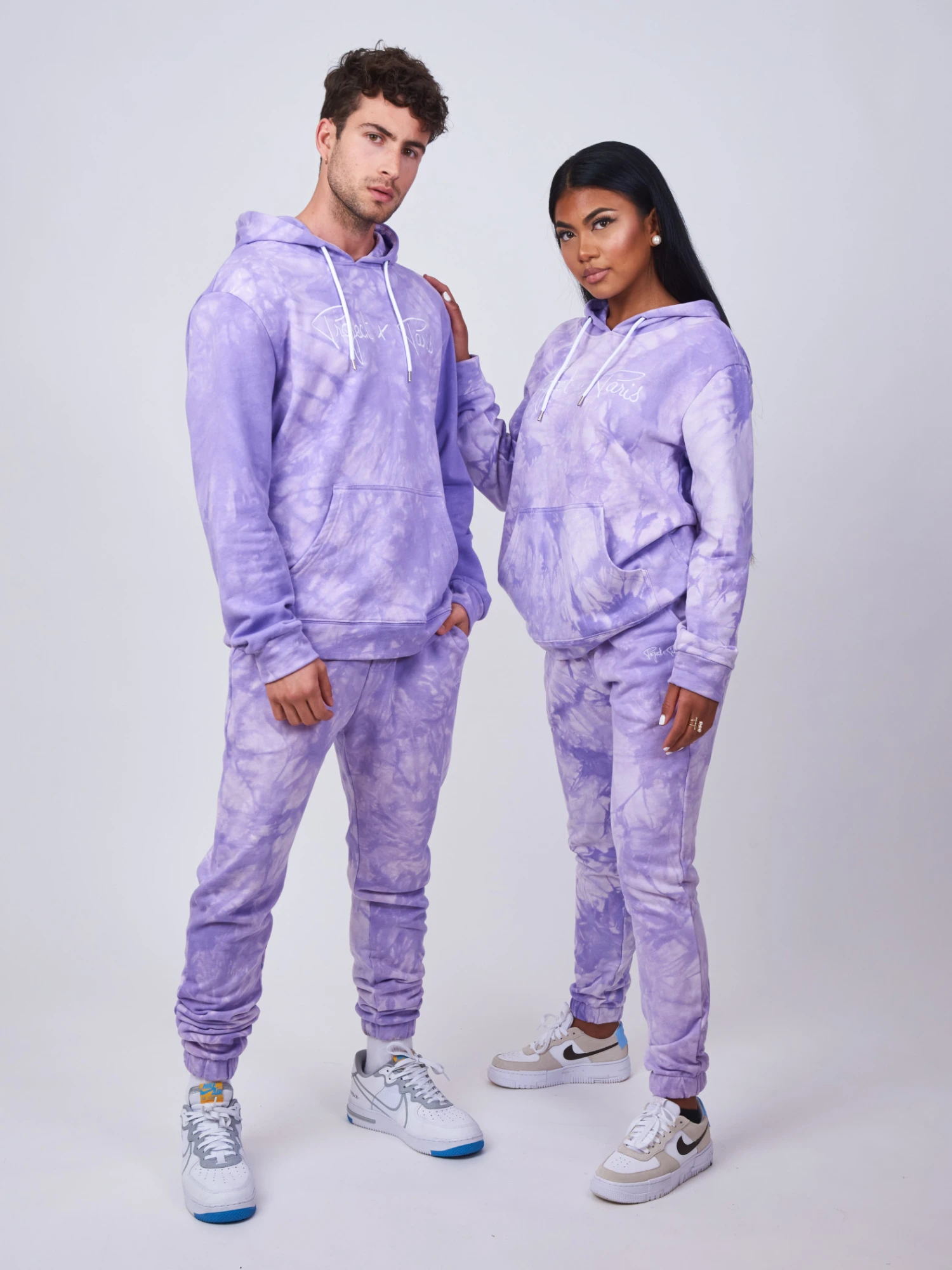 Sweat à Capuche Tie & Dye Broderie Logo – Image 3