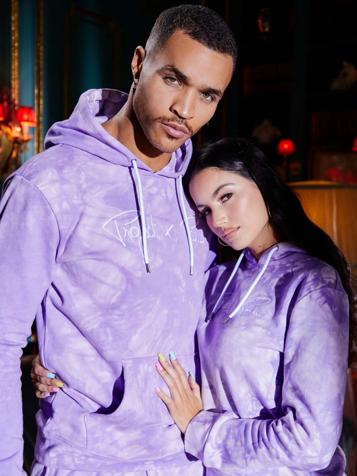 Sweat à Capuche Tie & Dye Broderie Logo – Image 6