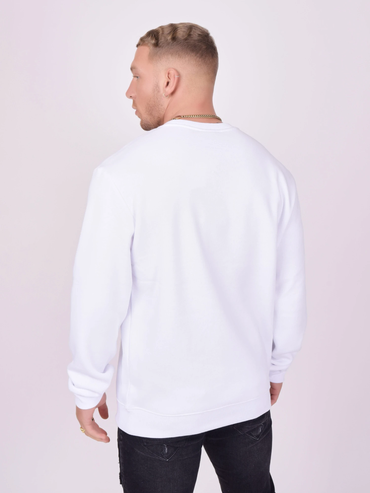 Col Rond Broderie Multicolore – Image 4