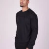 Sweat Col Rond Logo Relief Basic