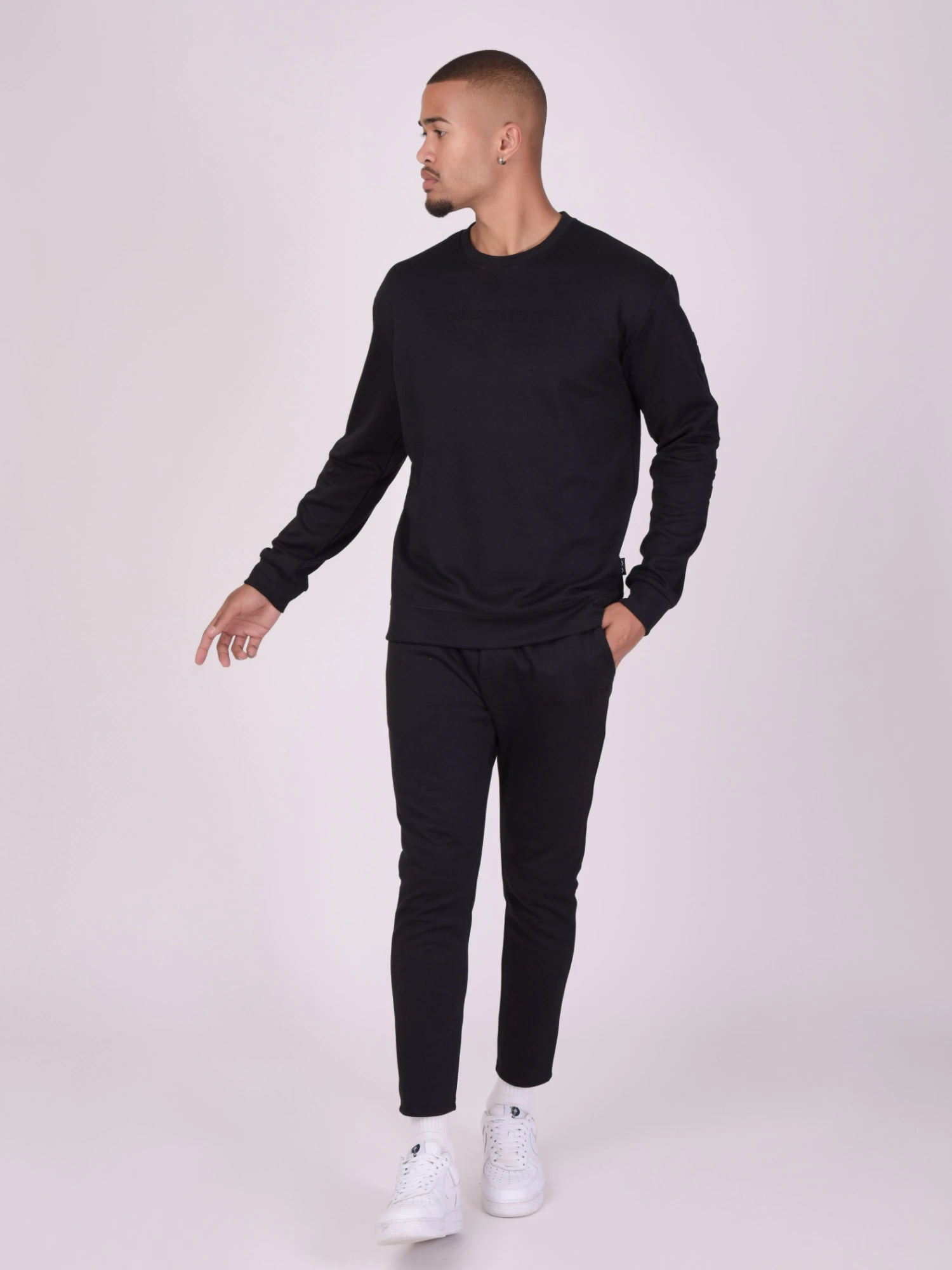 Sweat Col Rond Logo Relief Basic – Image 5