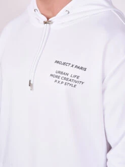 Sweat à Capuche Bi-matière