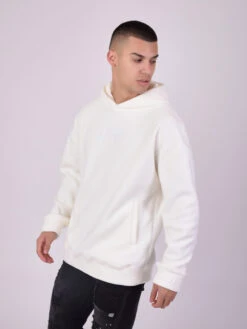 Sweat à Capuche Polaire Double Logo