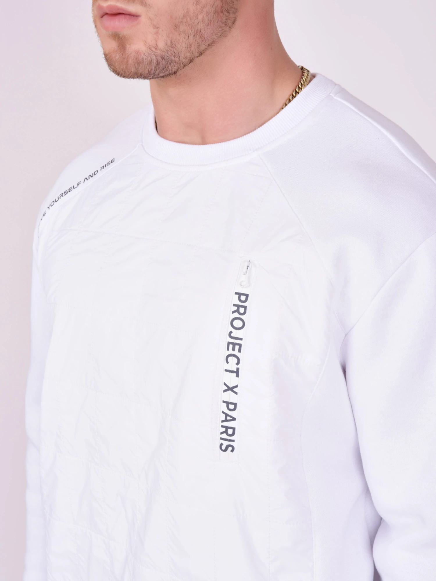 Sweat Col Rond Matelassage – Image 5