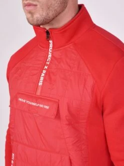 Sweat Enfilable Avec Matelassage Carré Devant