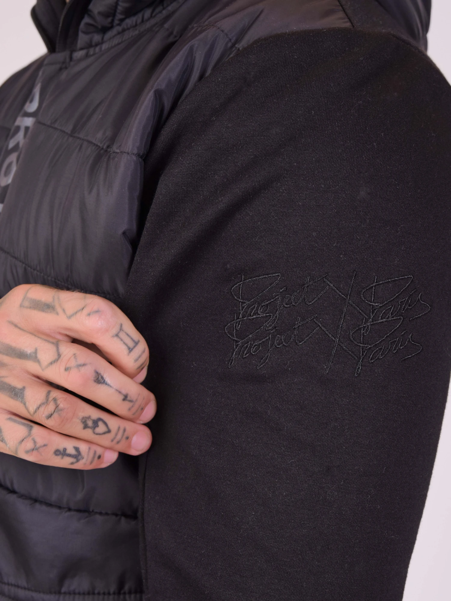 Veste à Capuche Bi-matière – Image 4