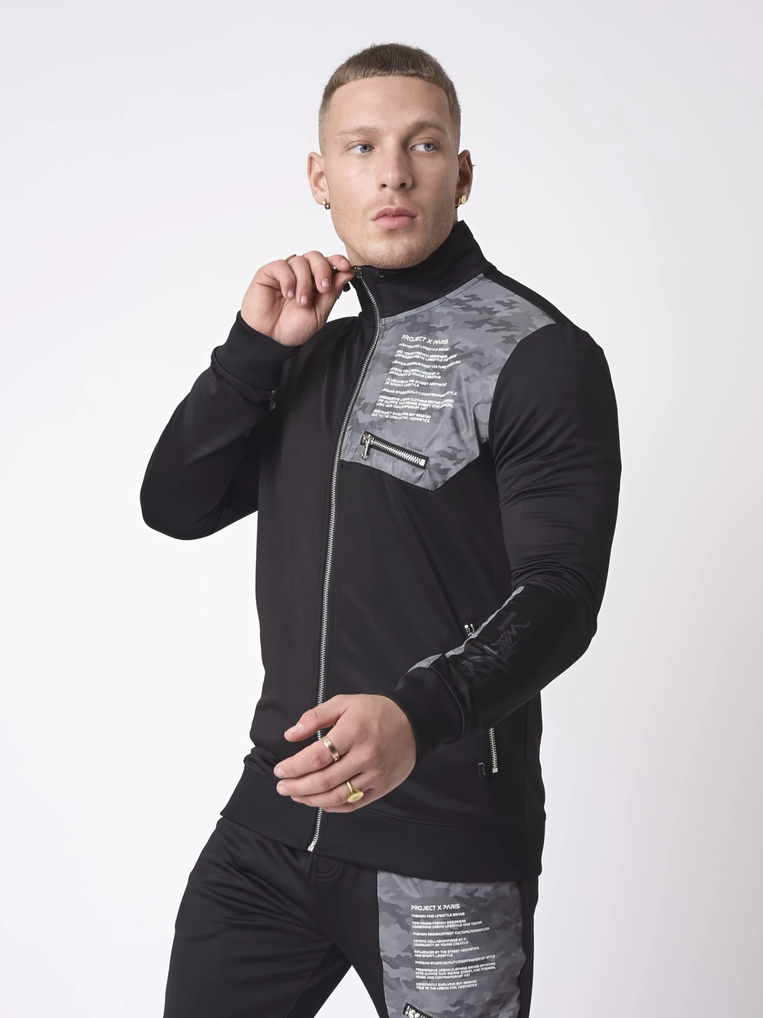 Veste Empiècement Militaire Reflect – Image 2