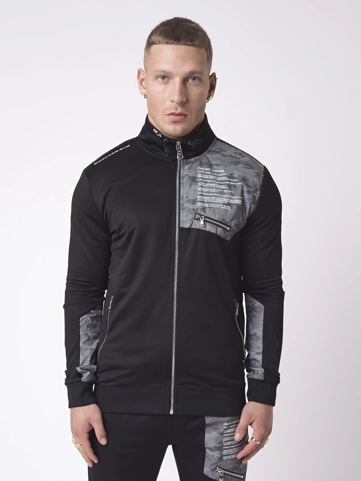 Veste Empiècement Militaire Reflect