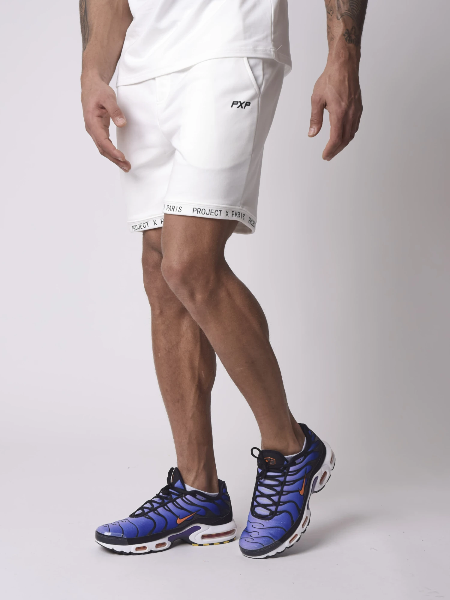 Short Empiècement Et Message Texte – Image 3