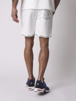 Short Empiècement Et Message Texte