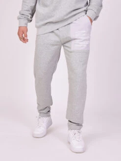 Bas De Jogging Empiècement Avec Texte