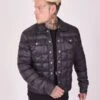 Blouson Style Biker Matelassé