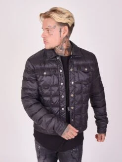 Blouson Style Biker Matelassé