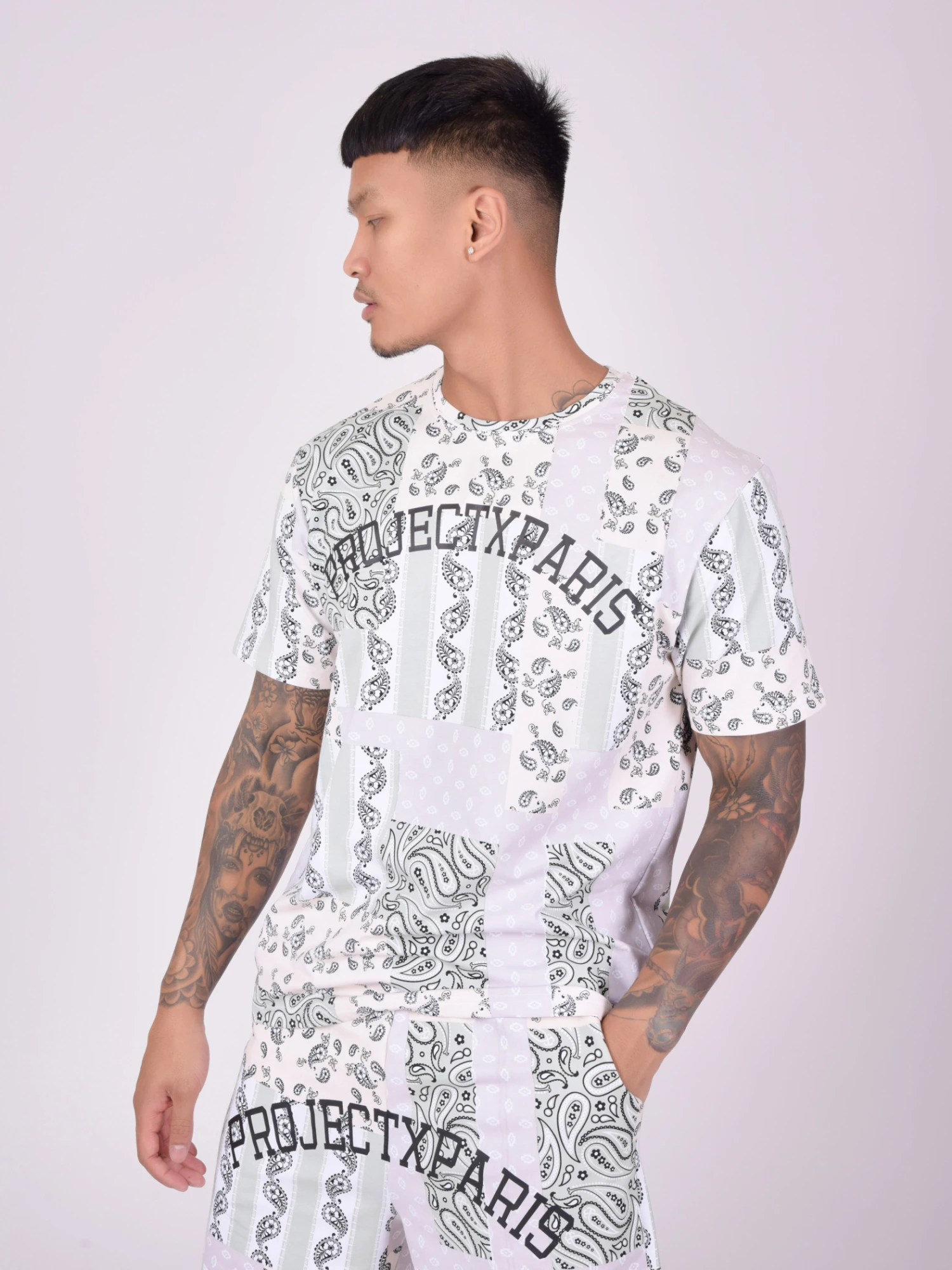 Tee-shirt Avec Motif "bandana"