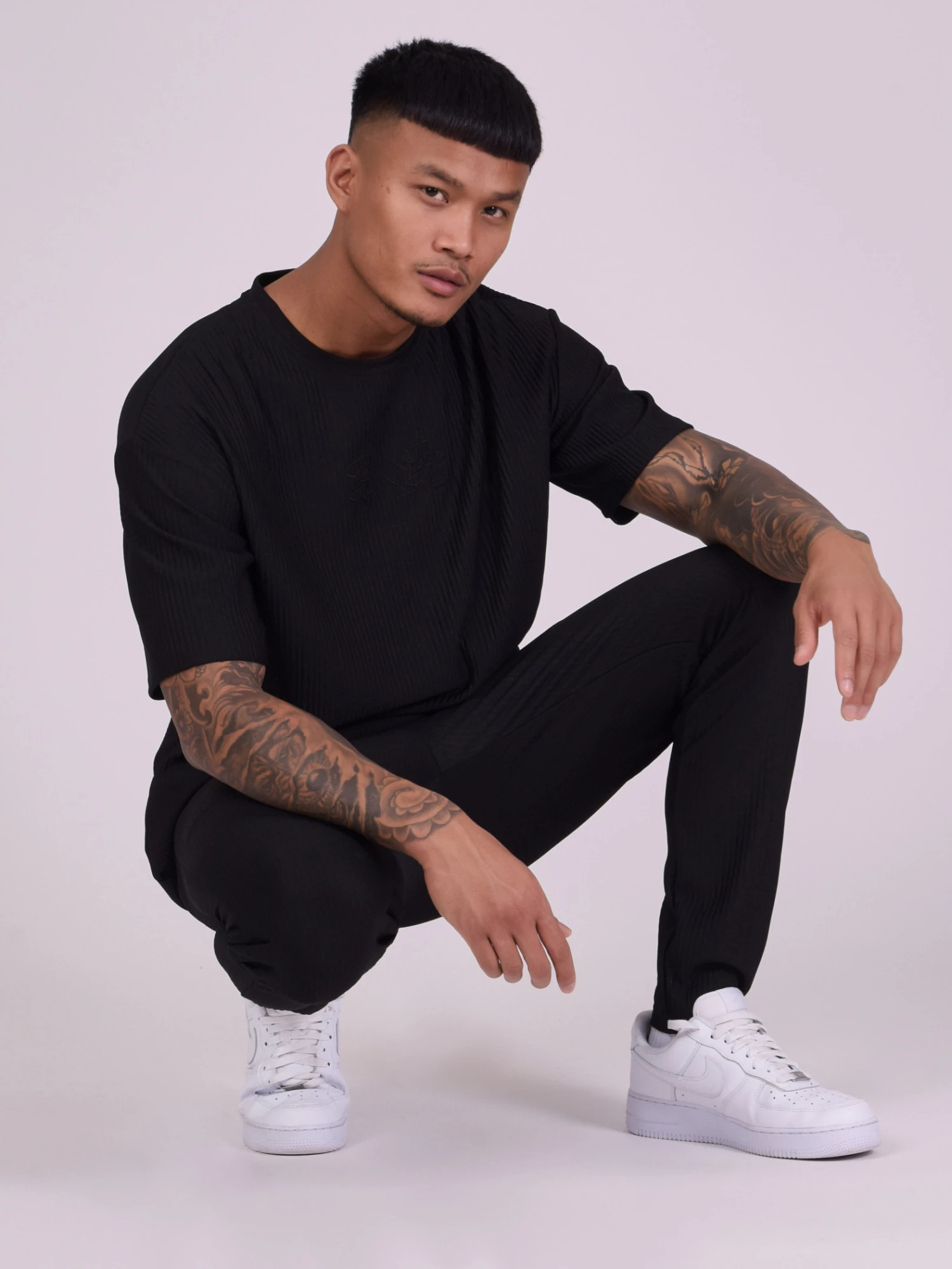 Tee-shirt Oversize En Matière Texturé – Image 3