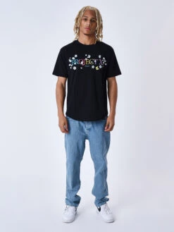 Tee Shirt Fleurit Brode