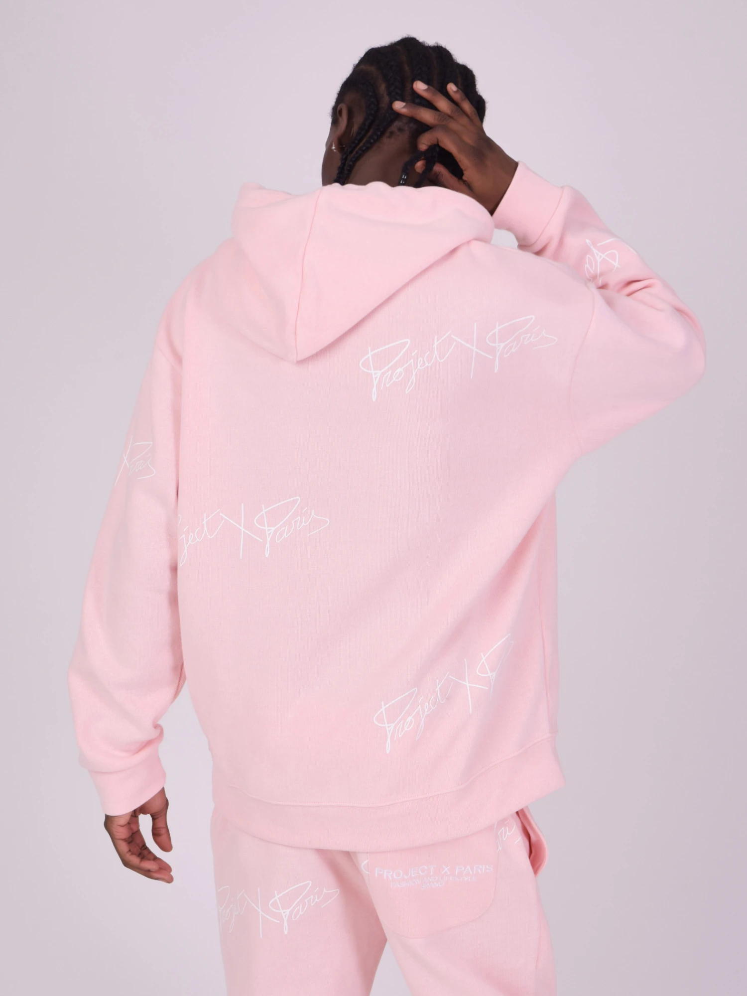 Sweat à Capuche Soft Avec Broderie Logo All Over – Image 3