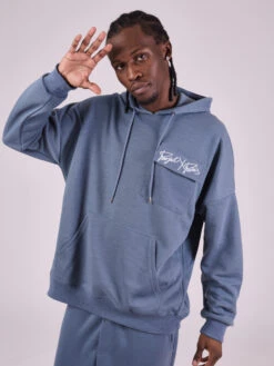 Sweat à Capuche Ample Avec Poche