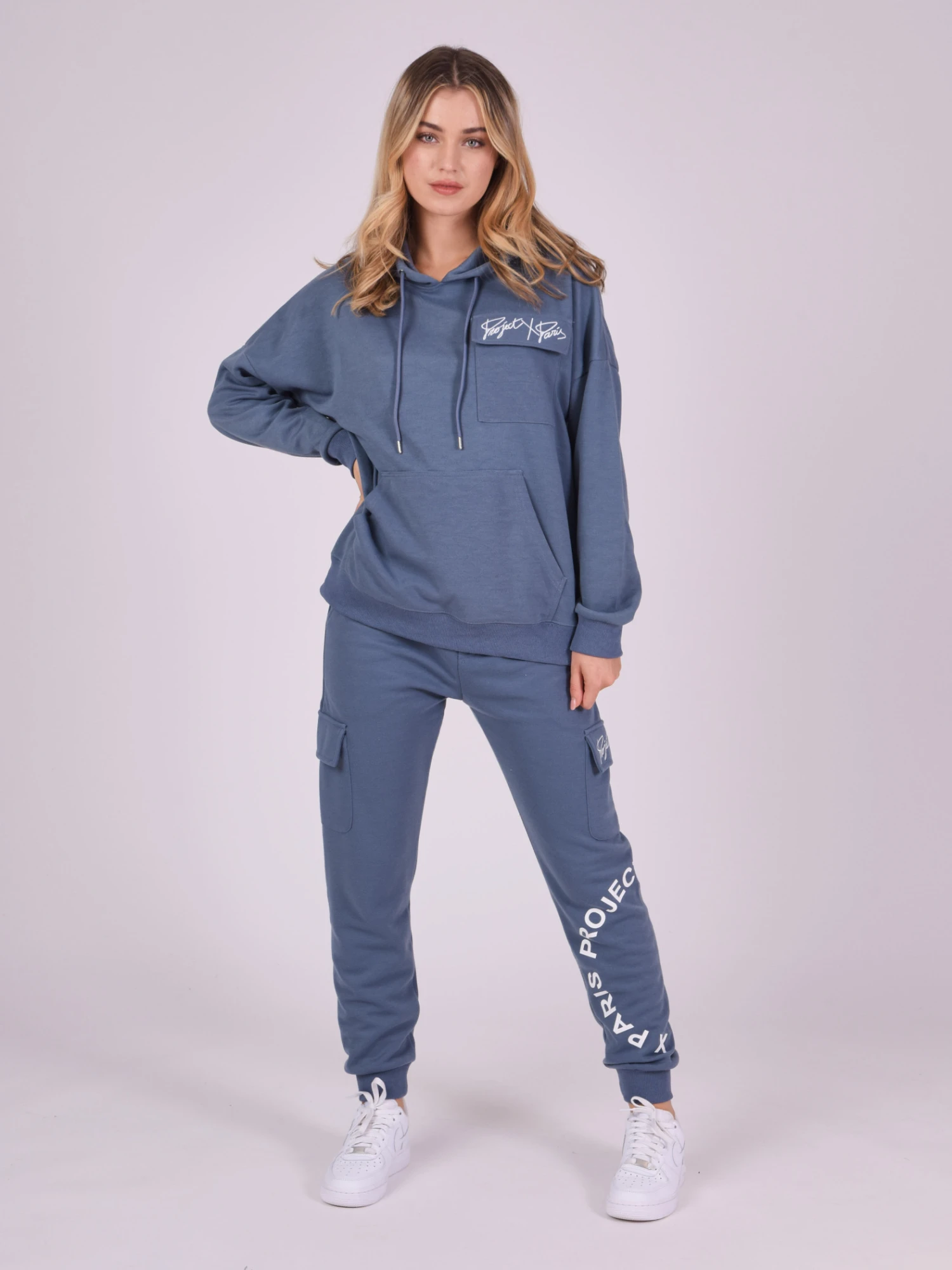 Sweat à Capuche Ample Avec Poche – Image 10