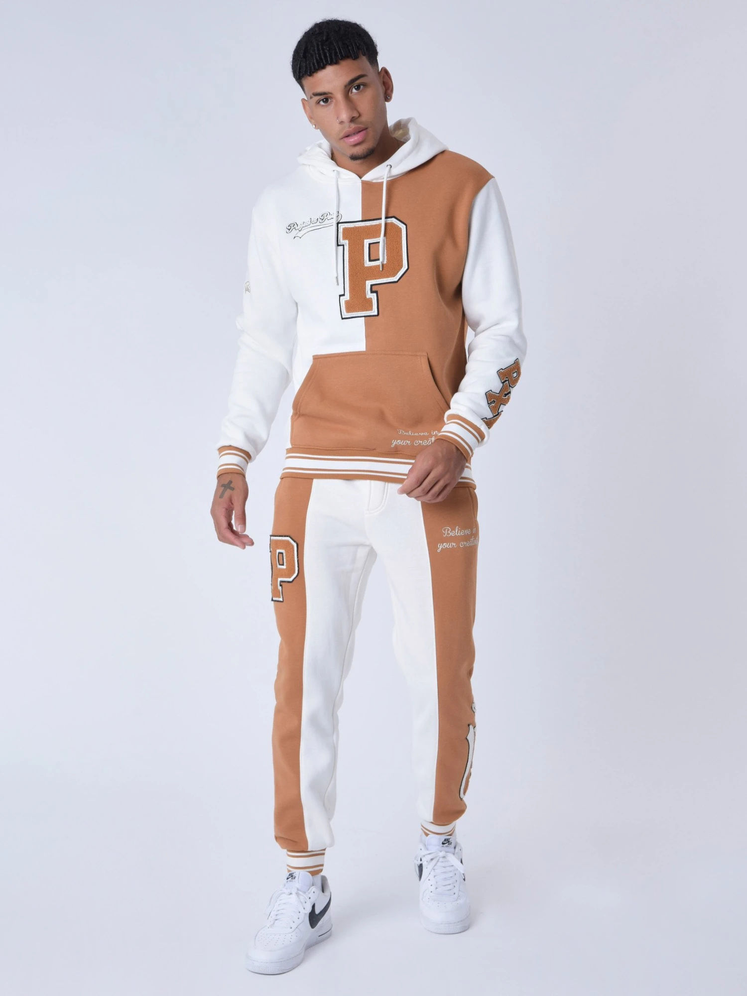 Sweat à Capuche Style Universitaire Avec Logo – Image 6