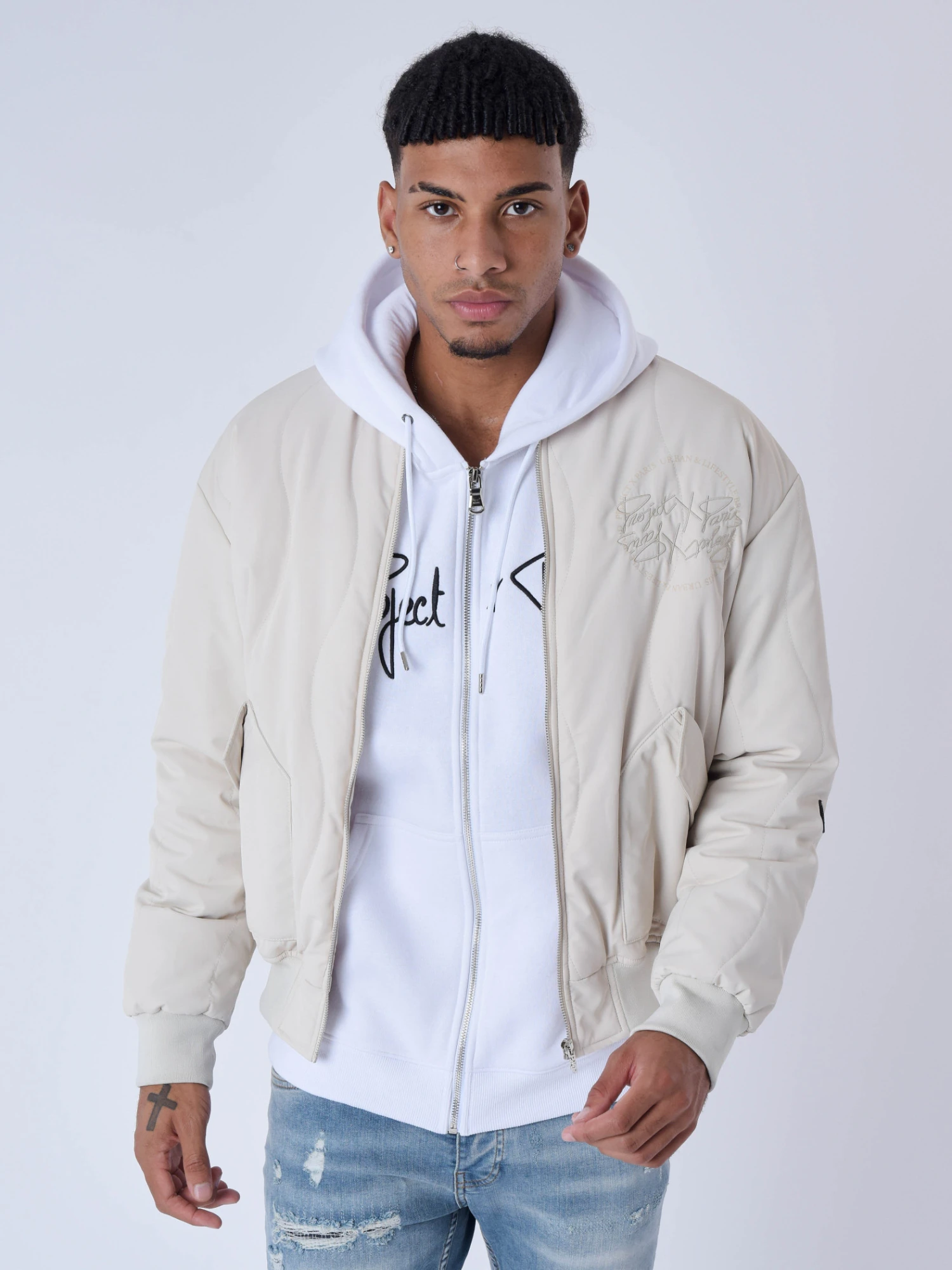 Veste Matelassage Vague – Image 3