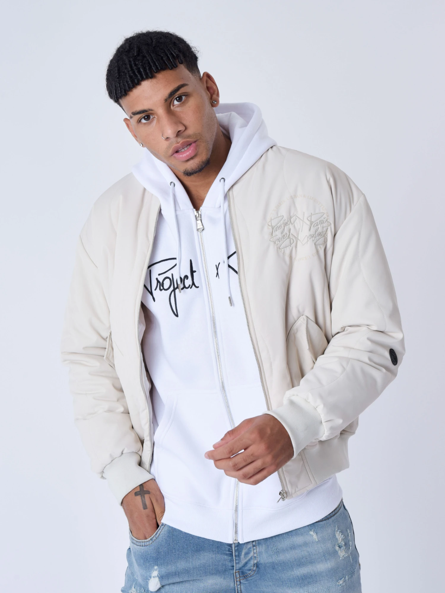 Veste Matelassage Vague