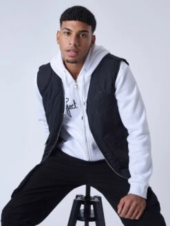 Gilet Sans Manche Matelassage Vague