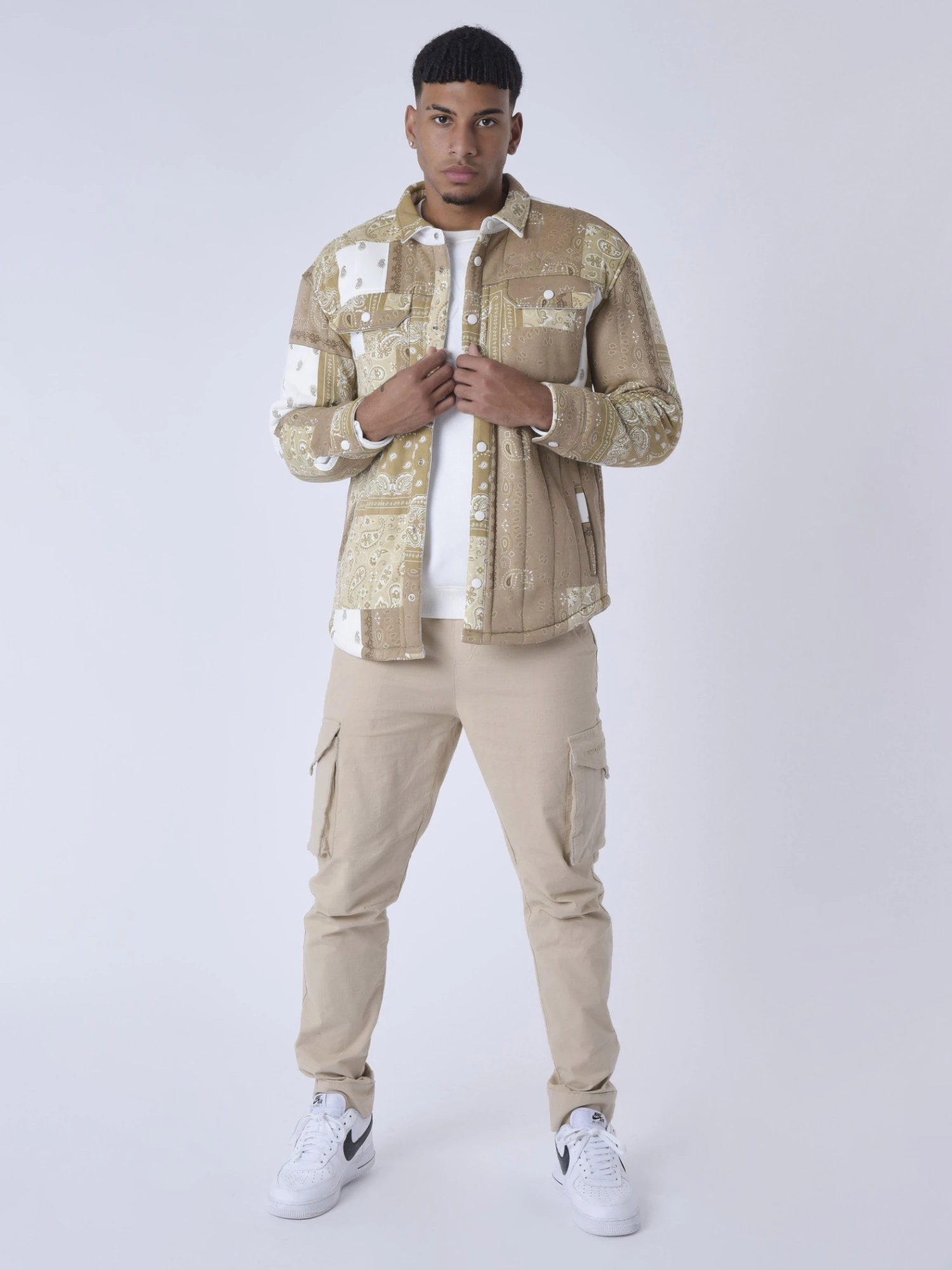 Surchemise Matelassé Motif Bandana – Image 2