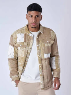 Surchemise Matelassé Motif Bandana