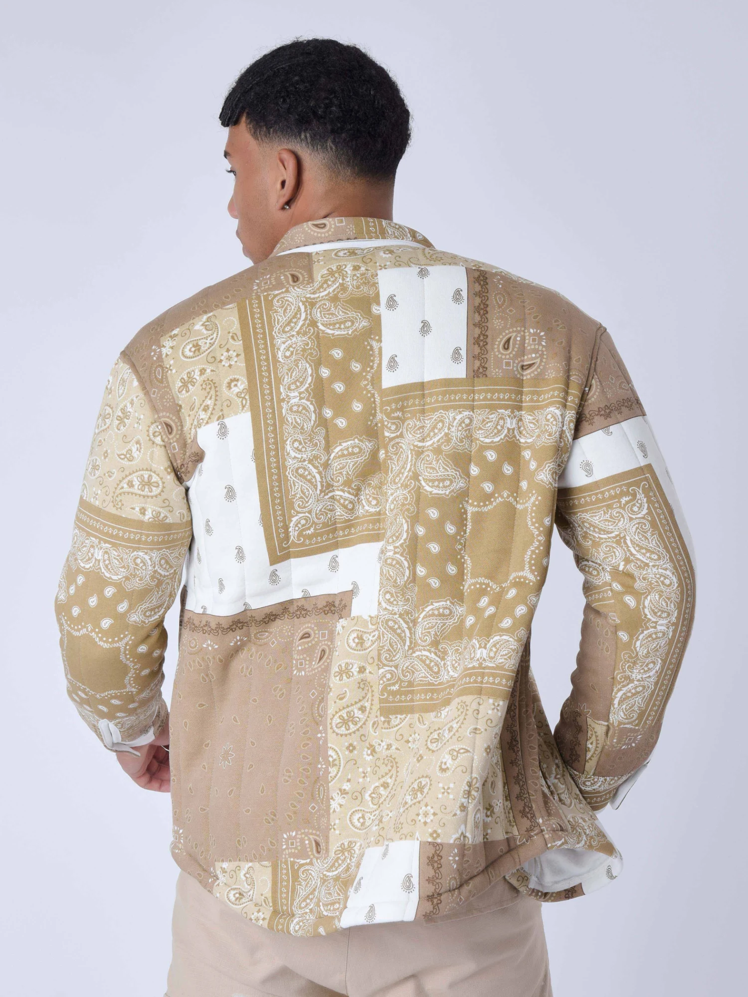 Surchemise Matelassé Motif Bandana – Image 4