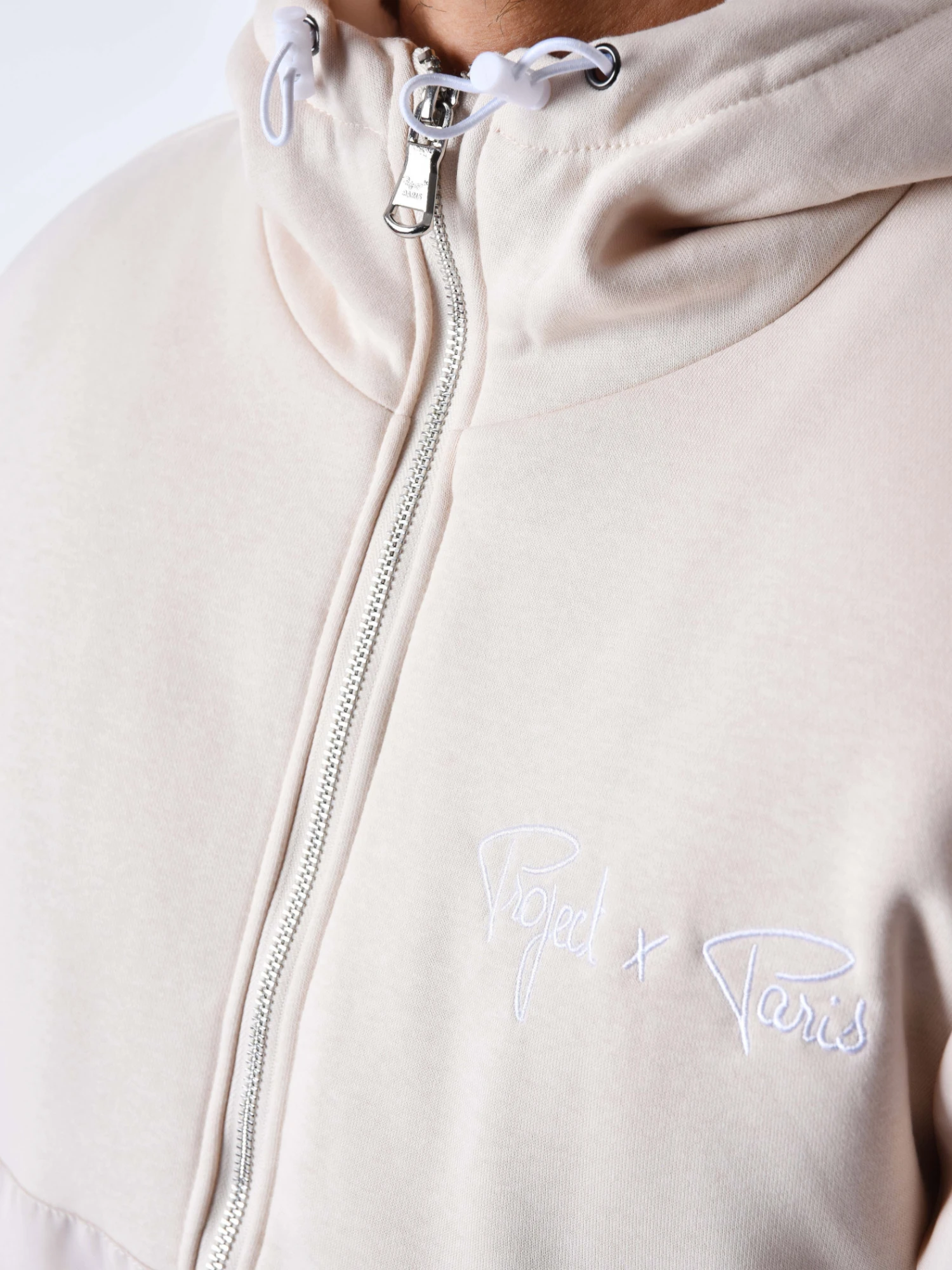 Veste à Capuche Bi-matière Doublure Moumoute – Image 5