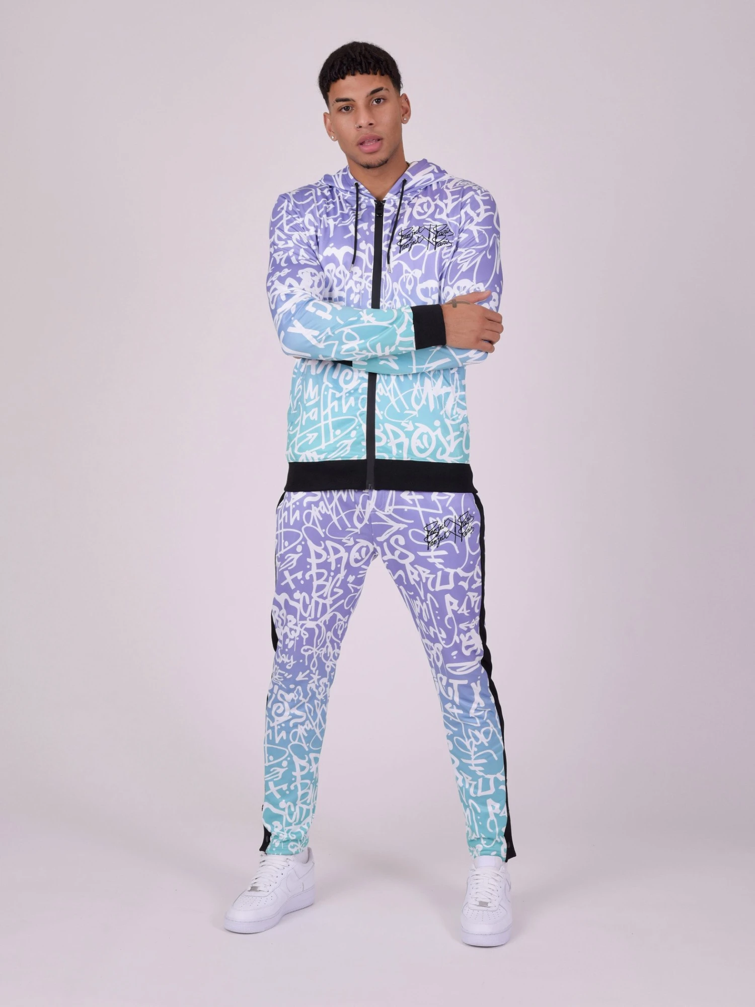 Veste Graffiti Dégradé – Image 2