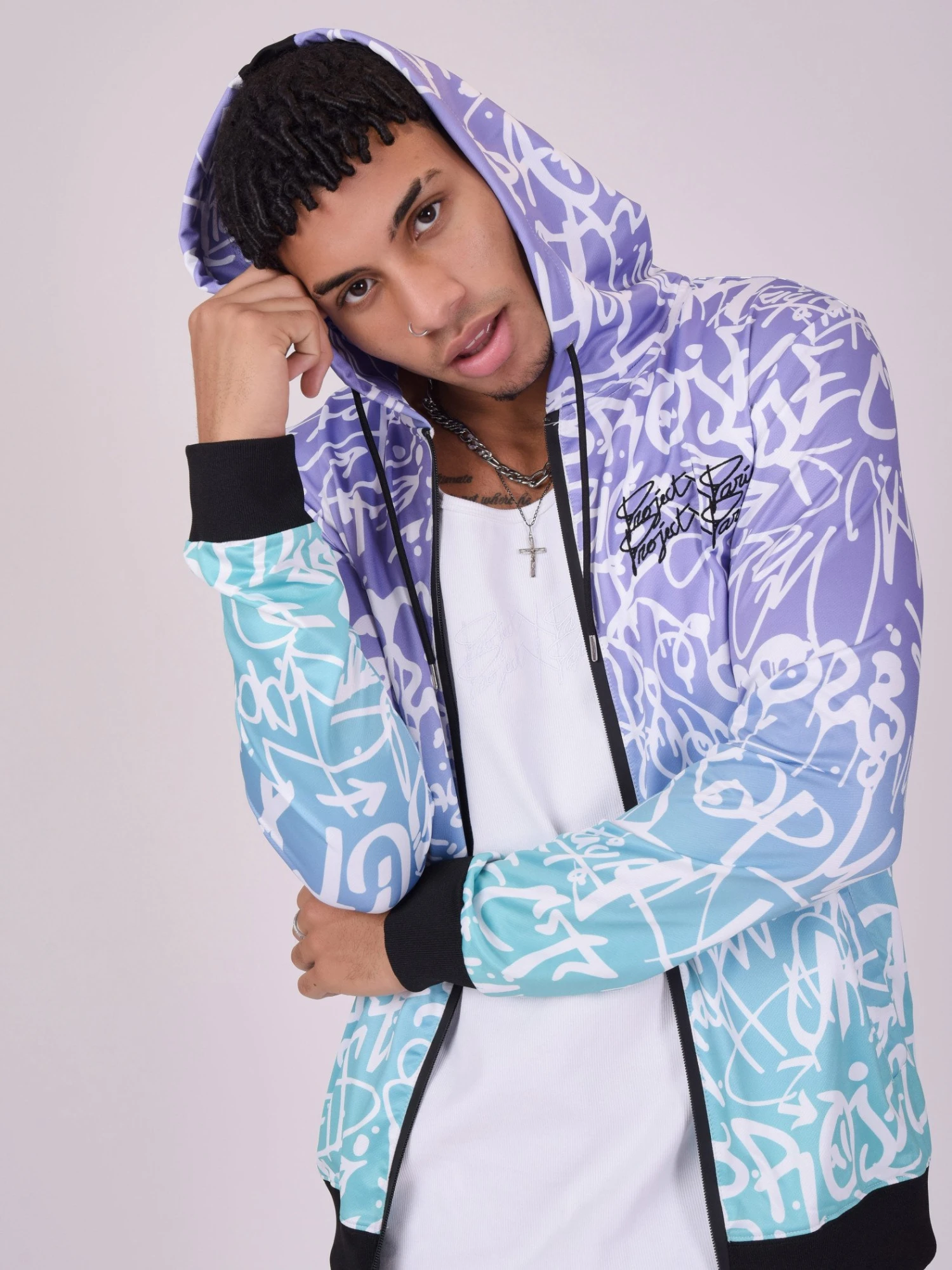 Veste Graffiti Dégradé – Image 3