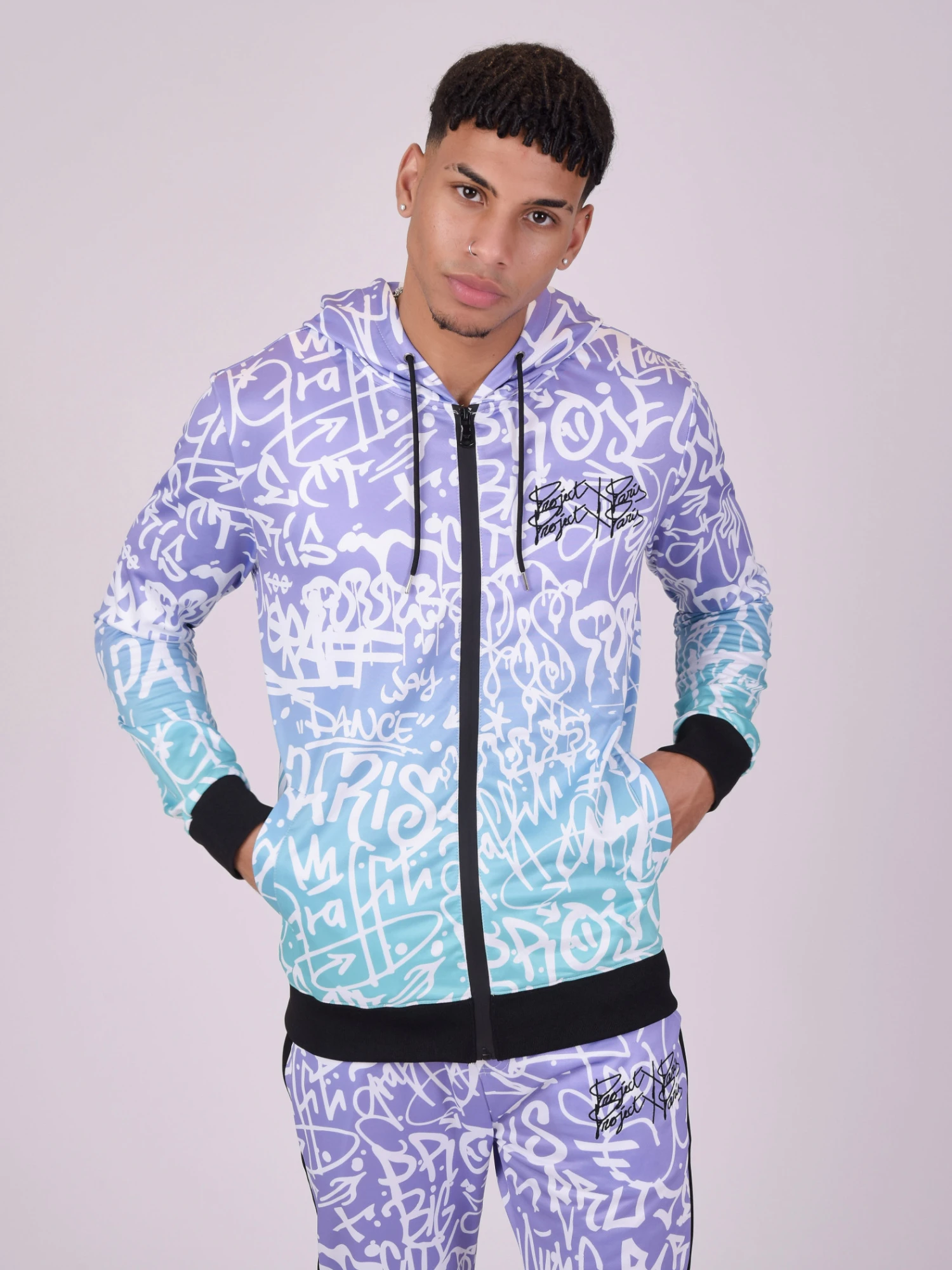 Veste Graffiti Dégradé – Image 6