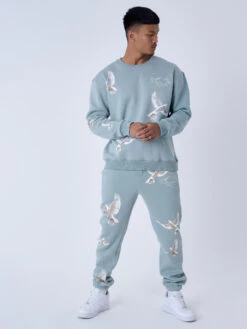 Bas De Jogging Loose à Motif Colombes