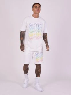 Short Oversize Logos Arc En Ciel