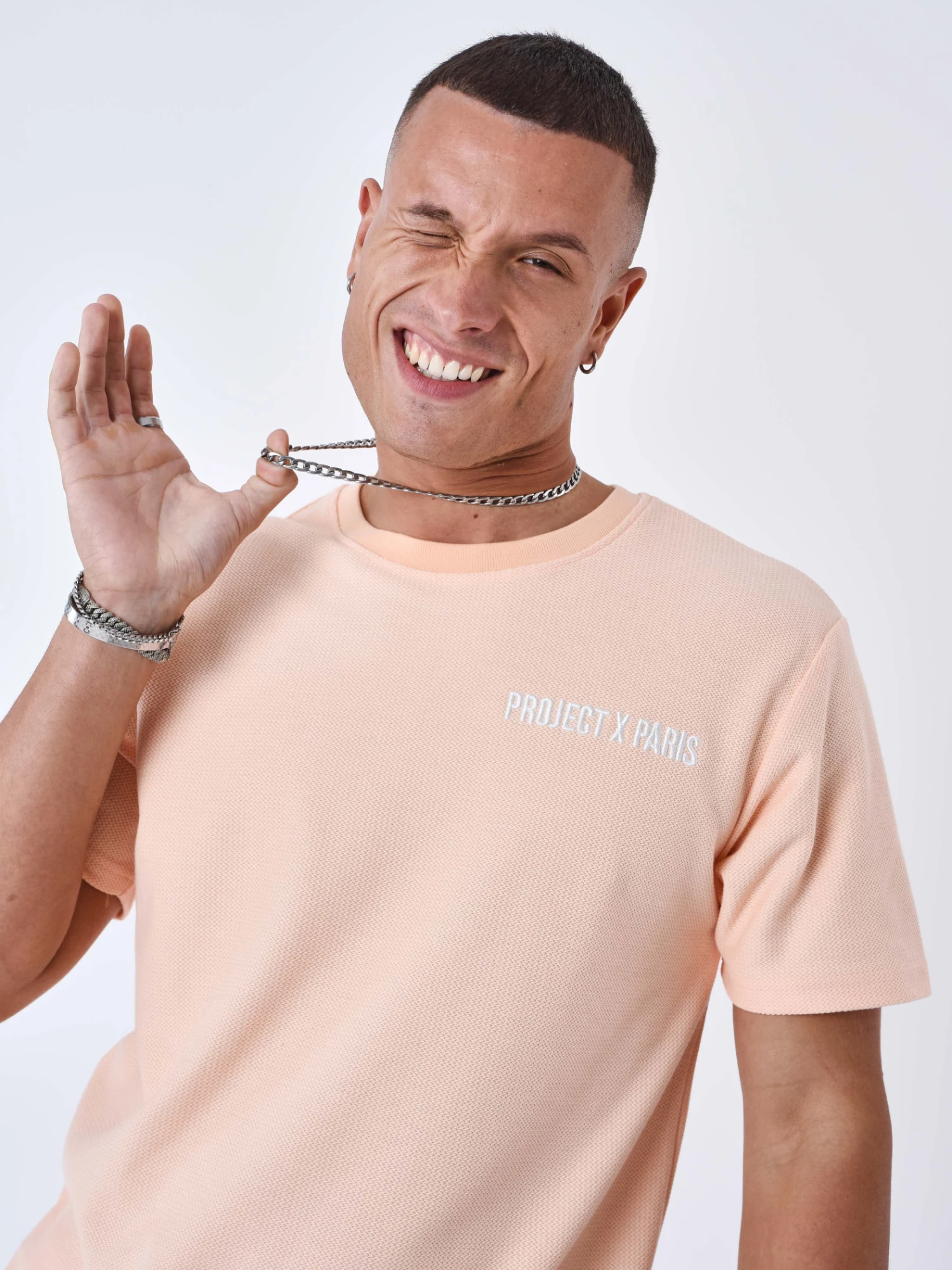 Tee-shirt Uni Texturé – Image 2